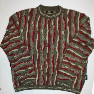 COOGI Soul of Australia Sweater Vintage 80s 90s 100% Wool